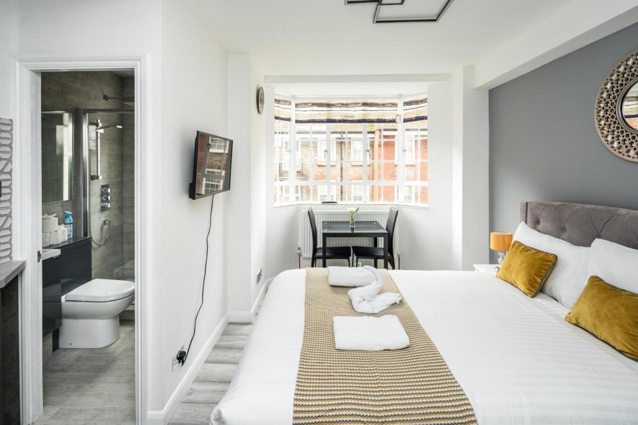 New Sleek Modern Studio In The Heart Of Chelsea Apartment Londra Exterior foto